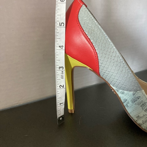 Rock N Republic Heels Faux Snakeskin Multicolor 7.5 Sexy - Picture 8 of 8